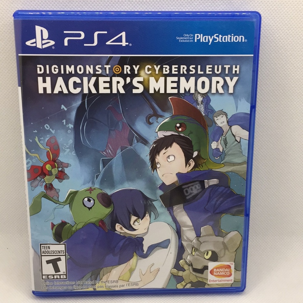 PS4 Digimon Story Cybersleuth Hacker’s Memory Game